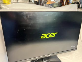 Acer - KA242YAbi 23.8 Full HD VA Monitor -AMDFreeSync-75 Hz Refresh Rate, 1ms VRB (HDMI Port 1.4 & VGA Port) - Black