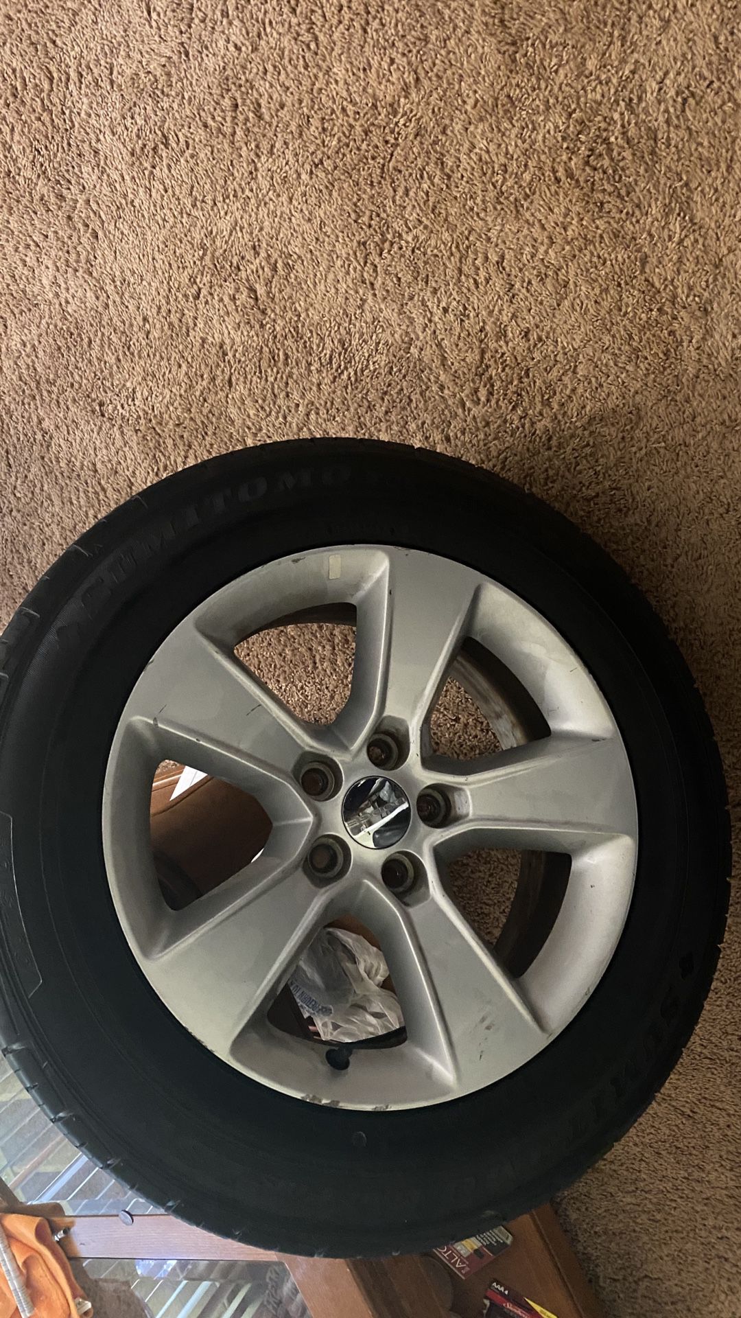 Dodge Charger rims and tires (set of 4)