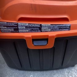 5 Gallon 2 Peak HP Wet/Dry Utility Shop Vacuum Handheld Vacuum Cleaner, Orange