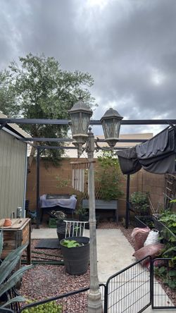 Almost new pergola