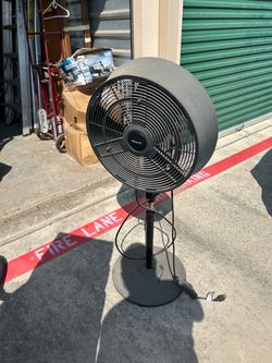 NewAir commercial-style pedestal fan