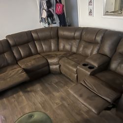 Suede Couches