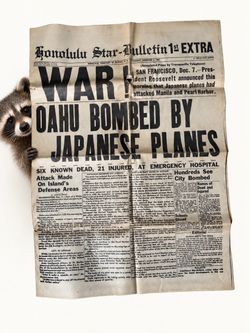 Vintage Pearl Harbor Newspaper Reprint Set – Honolulu Star-Bulletin