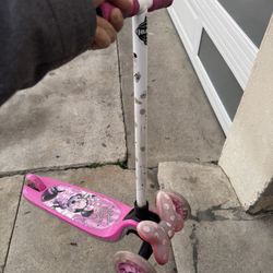 Girl Scooter 