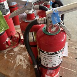 3 Fire Extinguishers