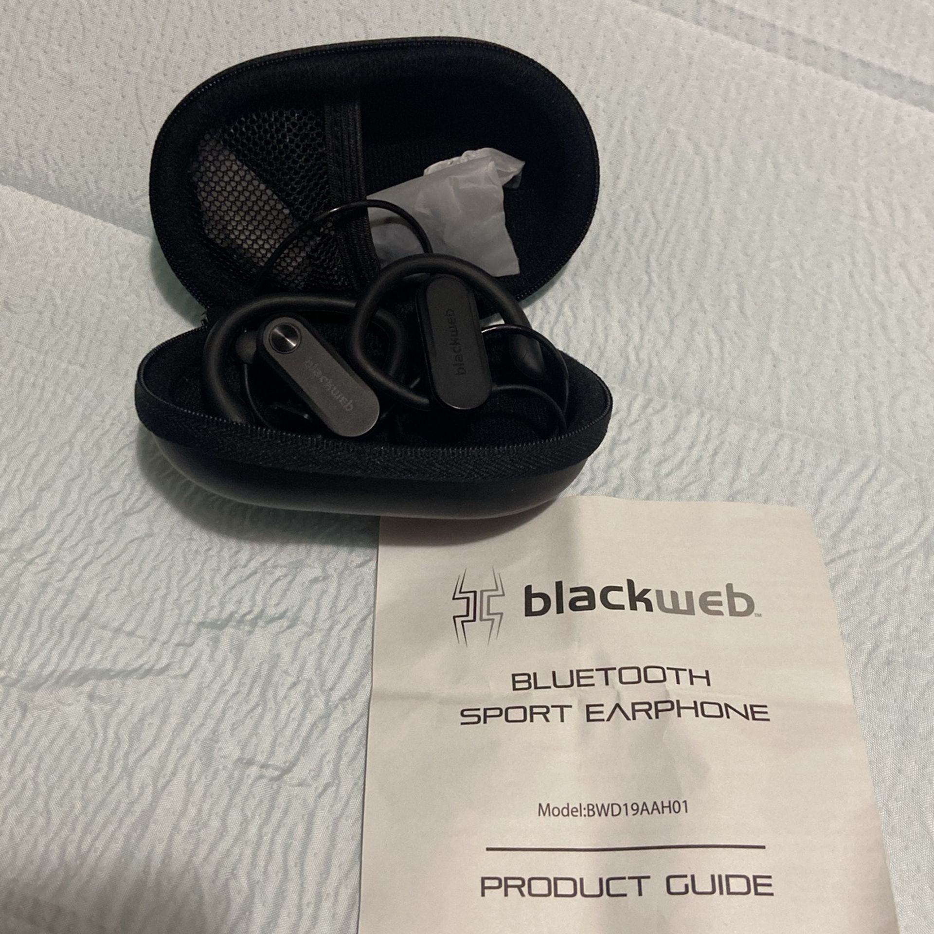 Blackweb Wireless Bluetooth Sport Earbuds Used Working Condition