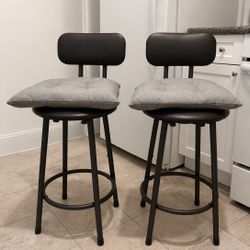 Two Bars Stools Like New