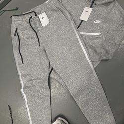 Gray Reflective Nike tech