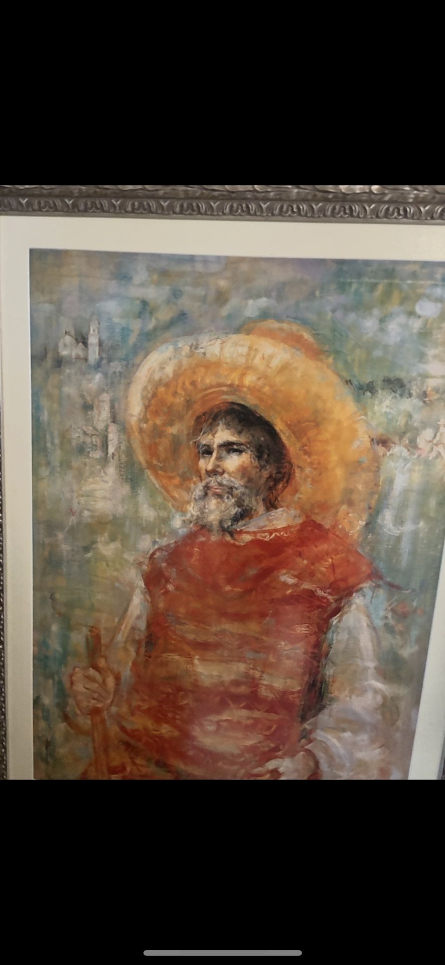 Mexican Beggar" Painting 41 By 53