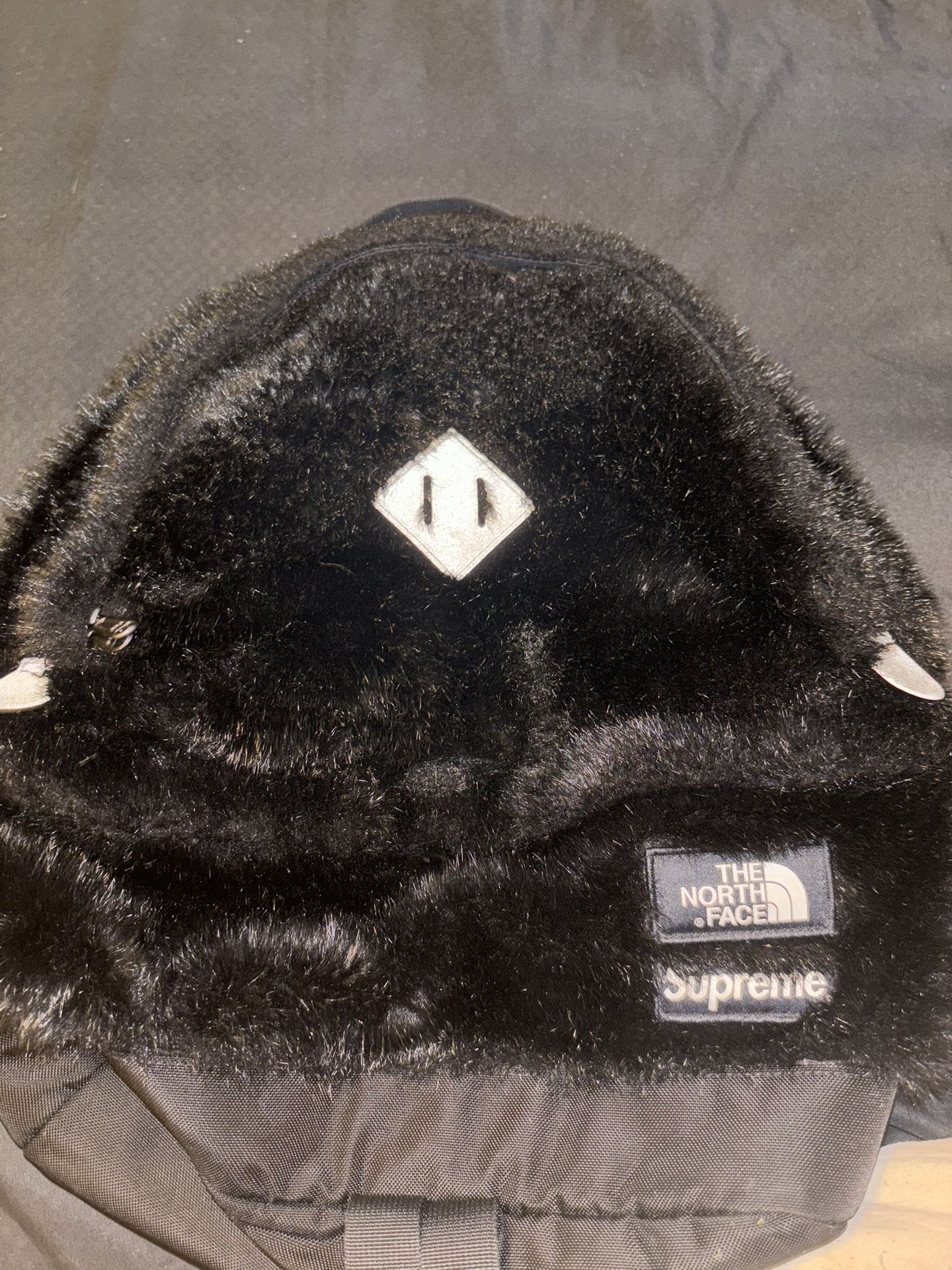Supreme North Face Fur Bookbag