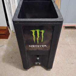 Monster Energy Cooler On Wheels
