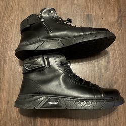Fashion Vogue Style SVP NYC Black High-Top Sneakers – Men’s Streetwear Shoes – Great Condition — Size 12us —Worn Once