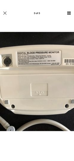 Life Source UA-767 Plus Digital Blood Pressure Monitor W/ Small Arm Cuff