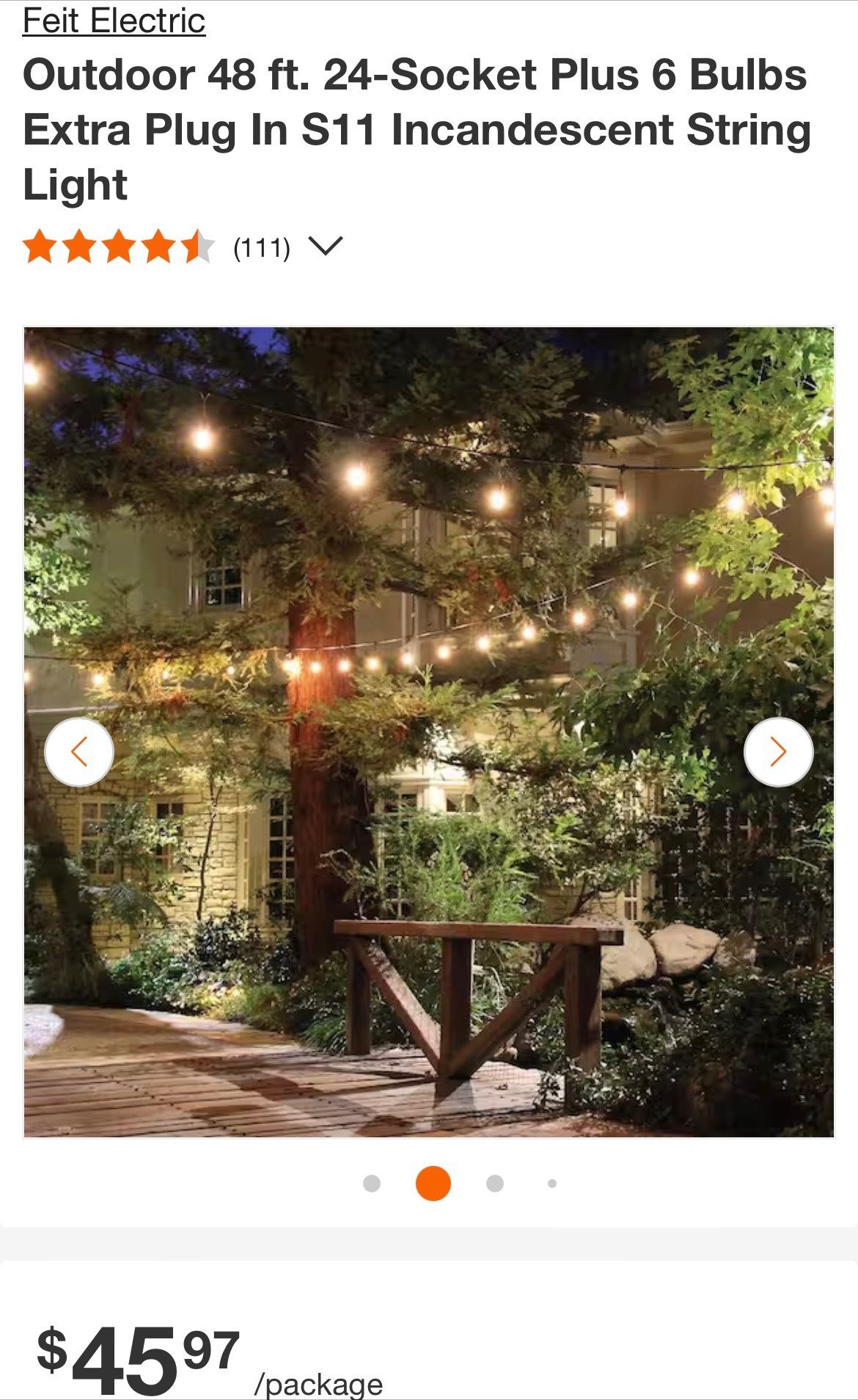 (3) Electric Outdoor Weatherproof Lights for Sale in San Jose, CA OfferUp
