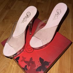 Clear Heels
