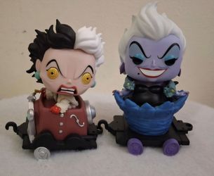Funko Pop of Ursula and Cruella