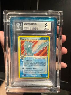 Gold Star BGS 9 Mew NEW Cert!