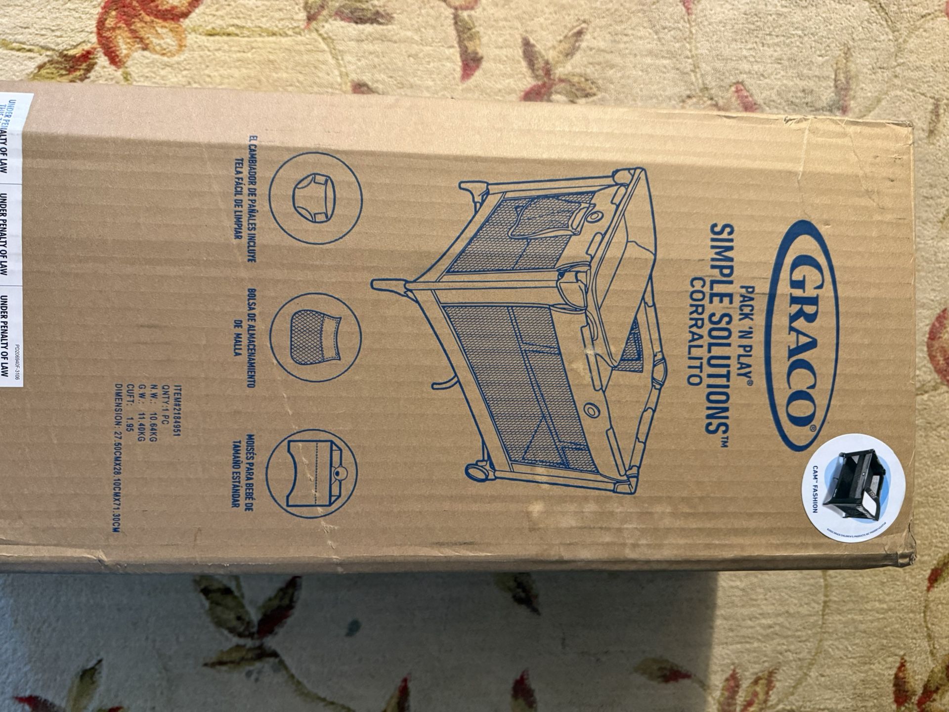 Graco Pack ‘N Play New In Box $60 OBO