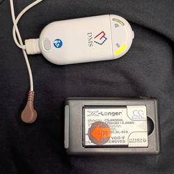 DMS Surveillance ECG 300-2 e-Tele-Holter Recorder w/2 Batteries, Charger