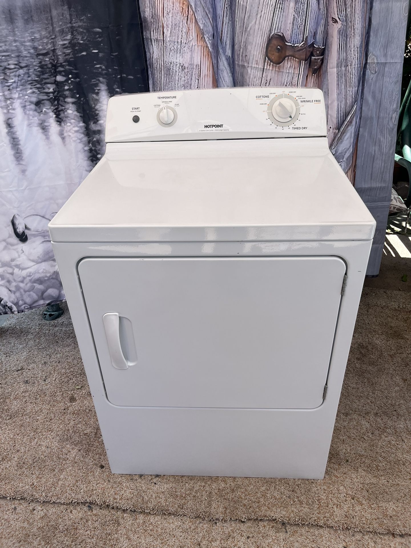 HOTPOINT Gas Dryer, works great, in perfect condition, $150 (Secadora De Gas)