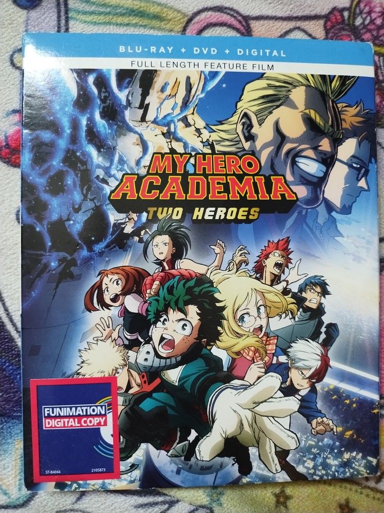 My Hero Academia Blueray+ Dvd