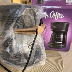 NEW Mr. Coffee 5-Cup Programmable Coffee Maker