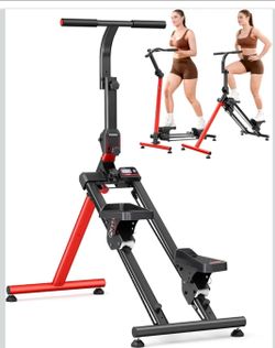 YOLEO Adjustable Resistance Stair Steppers for Exercise at Home, Folding Cardio Stairmaster with 3 Workout Modes & Oversized Pedal