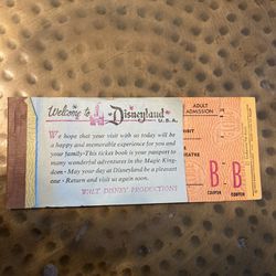 Old Disneyland Tickets