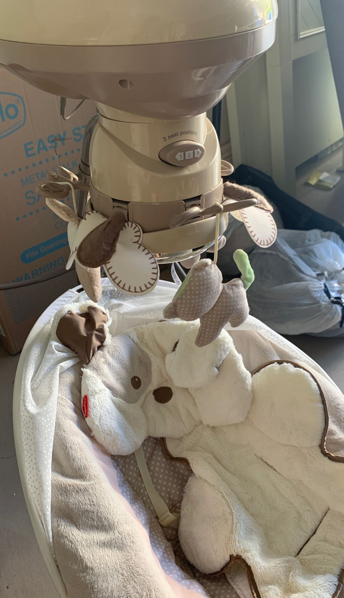 Fisher-Price My Little Snugabunny Cradle and Swing