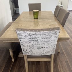 Wooden Dinning room table