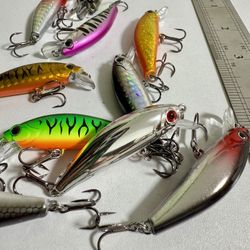 Minnow crankbait fishing lures