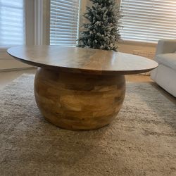  Round Driftwood Wood Ball Coffee Table