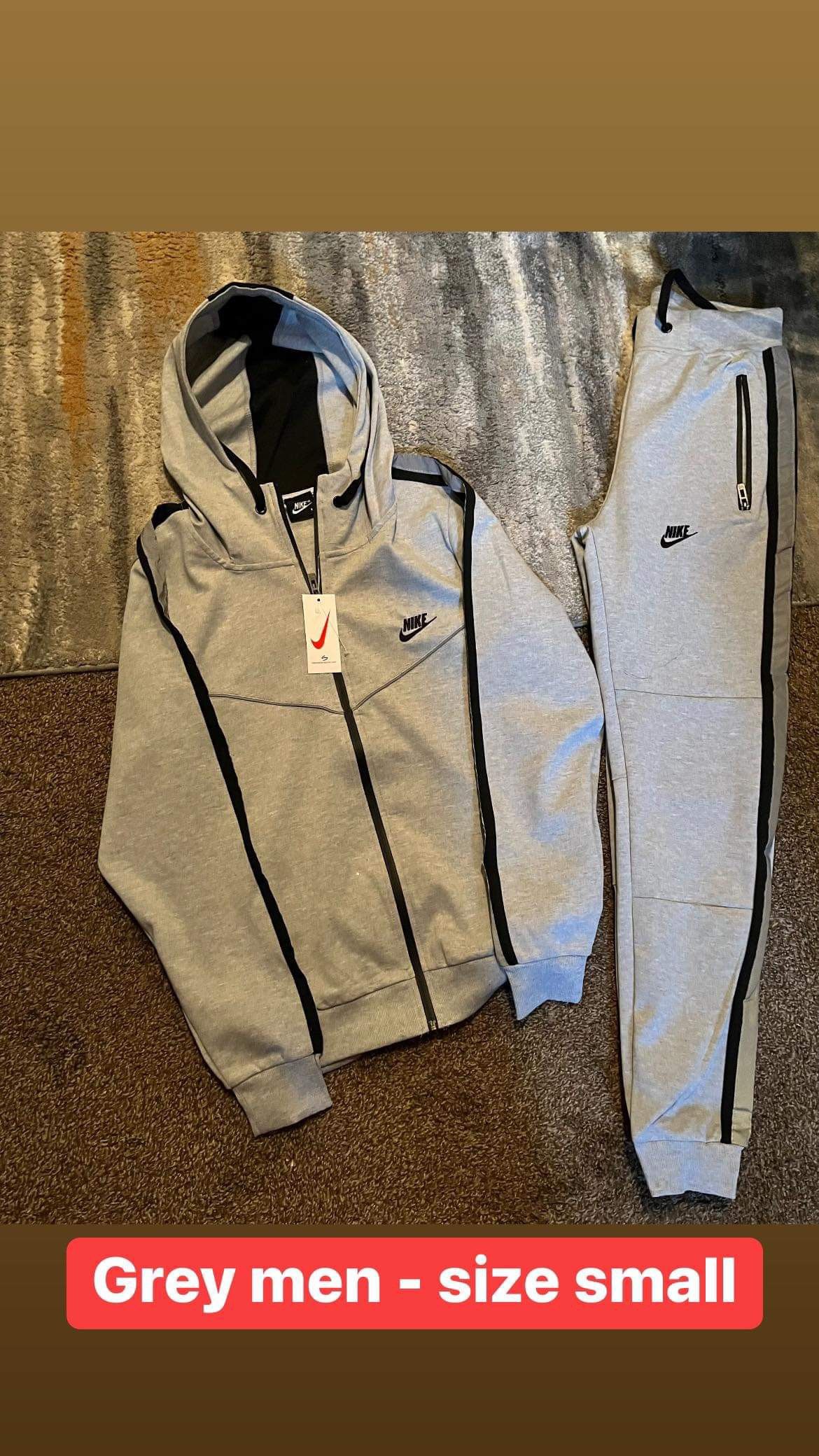 Men Nike Sweatsuits Size Small Med Large 2x Men s clothing