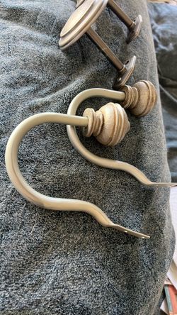 Tiebacks for the smaller curtain rods