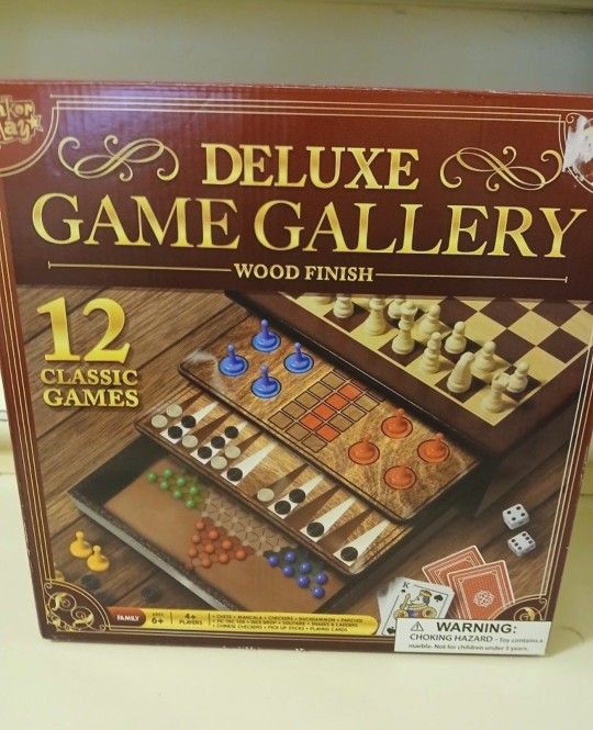 Deluxe Game Gallery. NEW! 12 Games