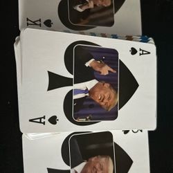 President Trump Playing Cards 