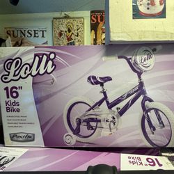 Pacific 16" Kids' Bike - Purple