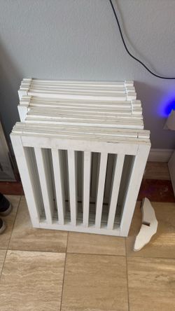 4 wood dog gates