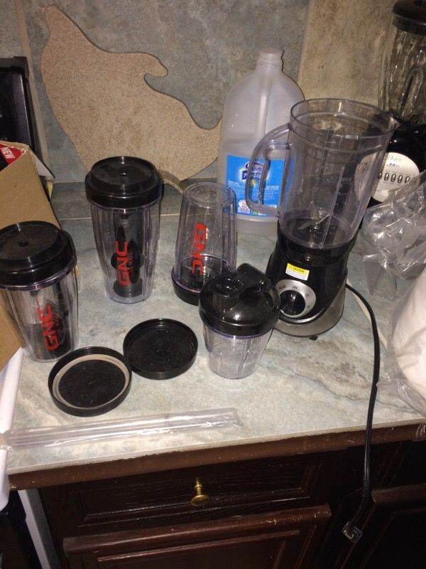 GNC on the go blender items