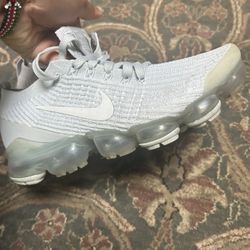 Gray Nike Vapormax 