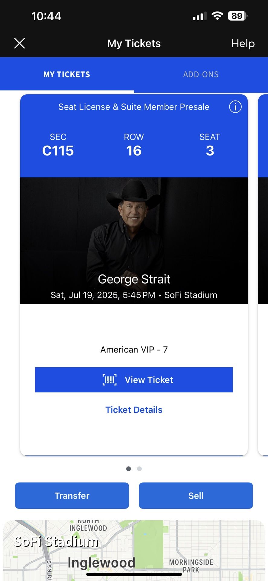 George Strait Tickets Low Level!
