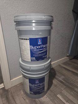 Sherwin Williams 5 gallon paint cans unopened