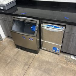 Ice Maker & Glass Washer Under Counter
