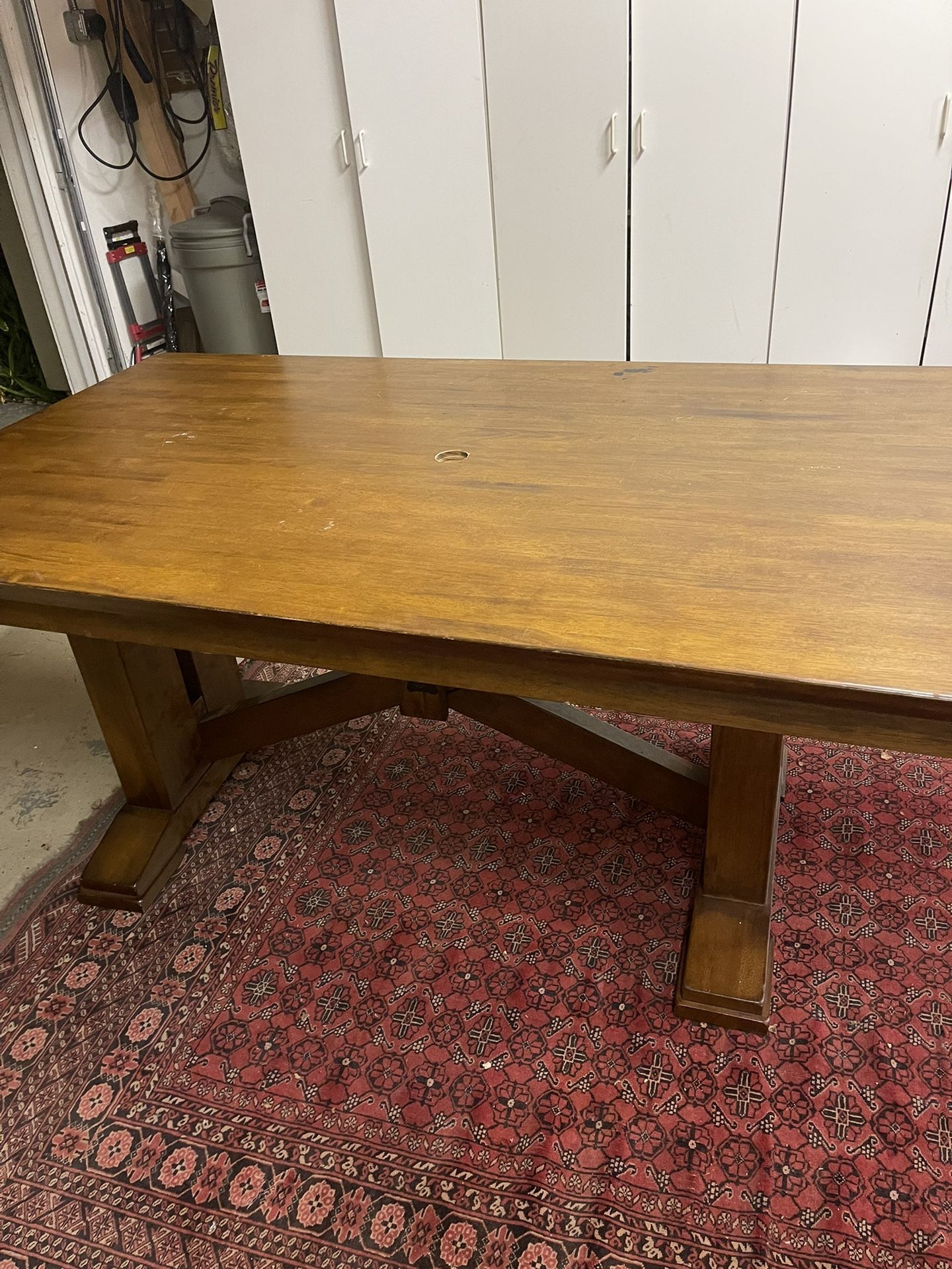 Multiple Use Solid Wood Table 