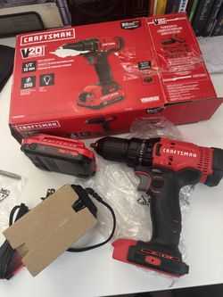 CRAFTSMAN V20 20-volt DRILL 1/2-in Keyless Cordless with 1 battery and charger BRAND NEW 