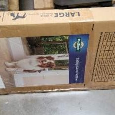 Petsafe  a sliding bladder pet door.