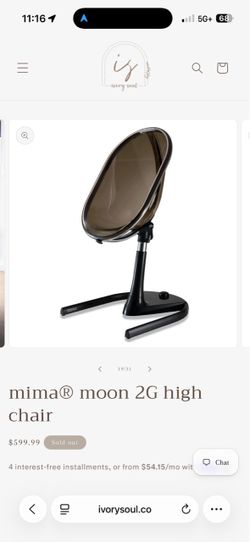 Mima moon chair