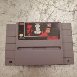 The Hunt for Red October Super Nintendo. SNES video game