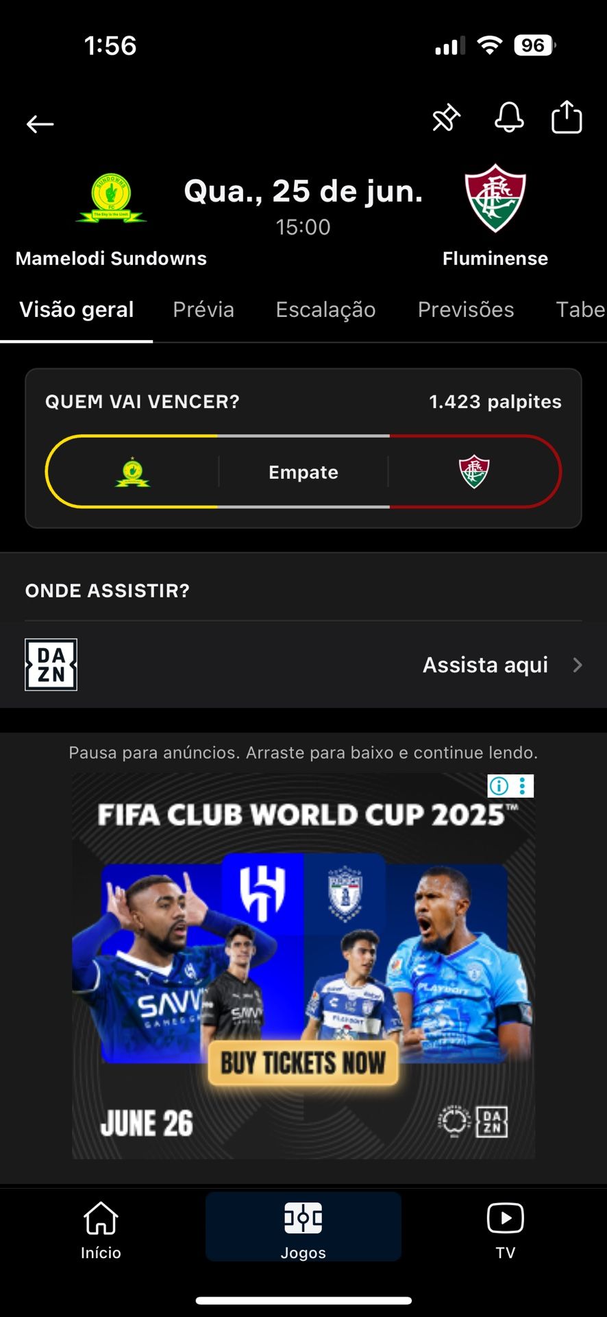 7 Tickets Club World Cup Hard Rock