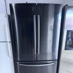 Samsung Refrigerator Black Stainless Steel 36 "width 